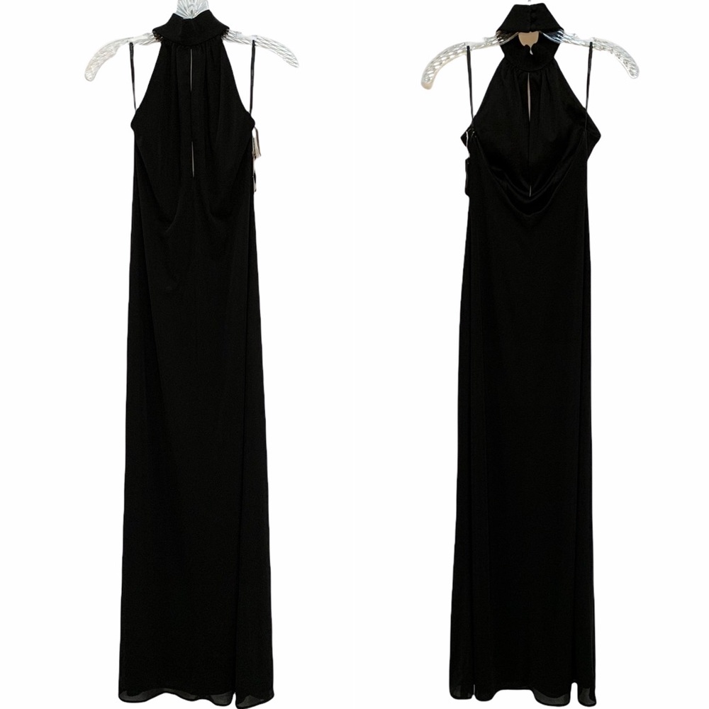 NWT LAUNDRY SHELLI SEGAL Vintage High Neck Gown 6